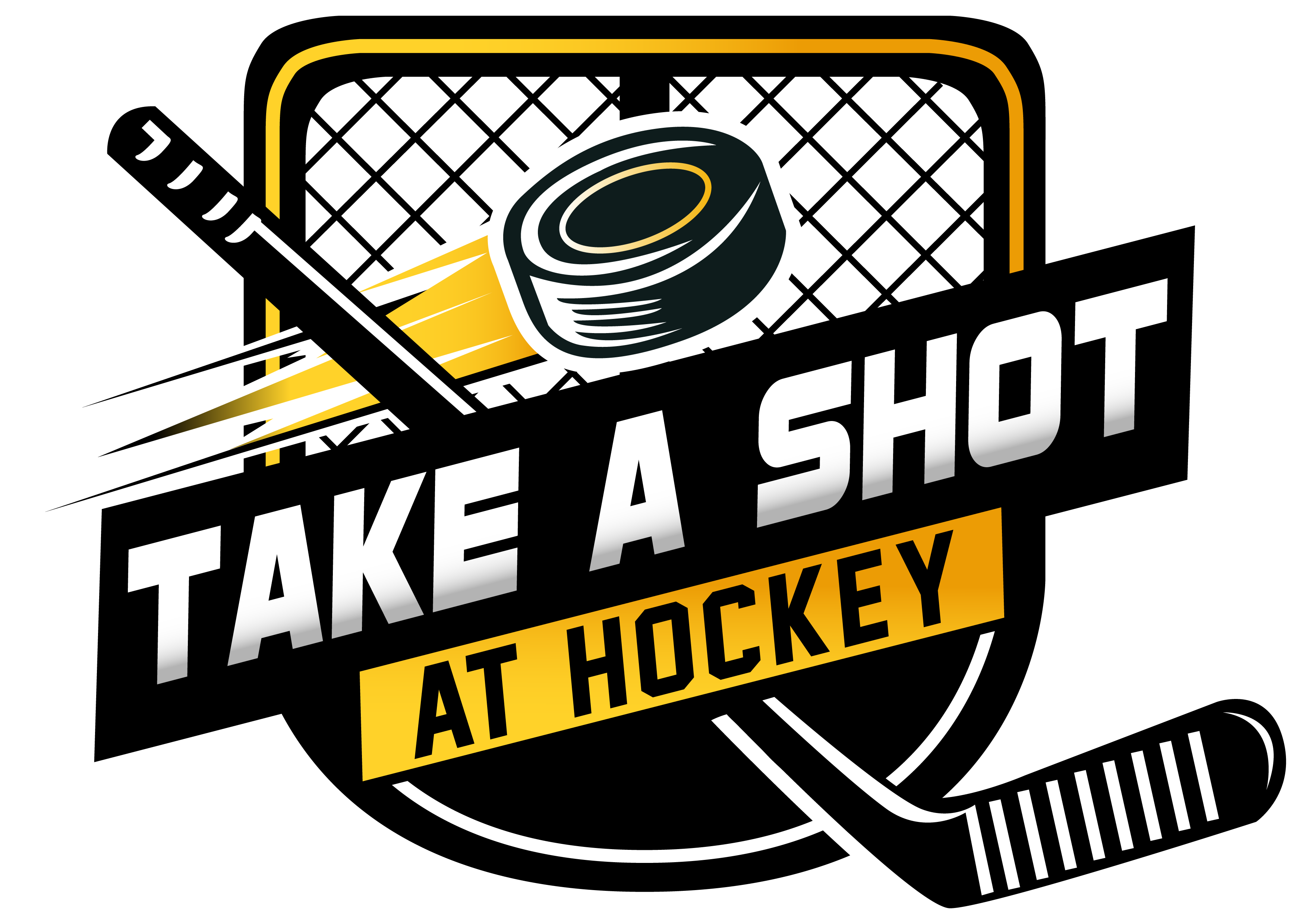 Take a Shot at Hockey Logo